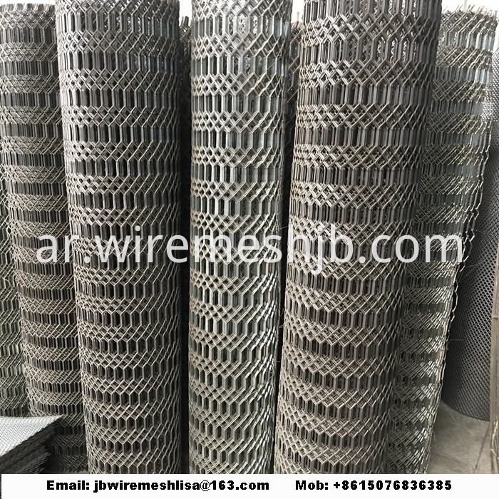 Powder Coated And Galvanized Expanded Steel Mesh